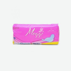 Гигиенические прокладки с крылышками MEGGI Soft Comfort, 10 шт