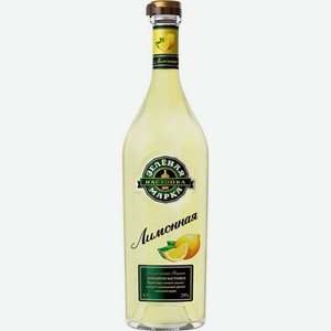 Настойка Зеленая Марка Лимонная сладкая 29% 500мл