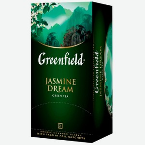 Чай пакетированный Greenfield Jasmine Dream зелёный 25шт