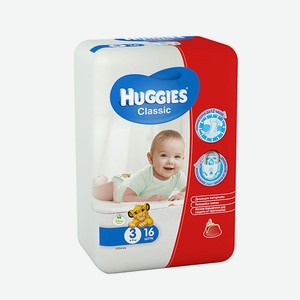 Подгузники HUGGIES Classic Small Pack, в асс-те, 11-16 шт