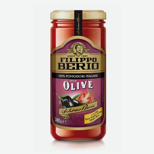 Соус томатный Filippo Berio Арраббьята с оливками