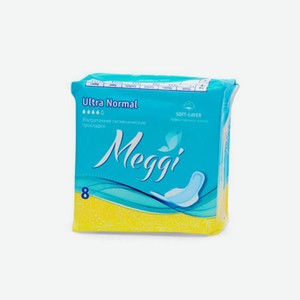 Гигиенические прокладки MEGGI Ultra Normal, 8 шт