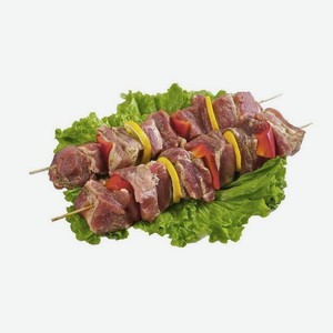 Шашлык из мяса свинины ВКУСНЫЙ кетчуп/майонез вес ПродСиб