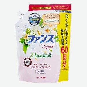 Жидкость для стирки белья Funs антибактериальный эффект, 1.2кг Япония