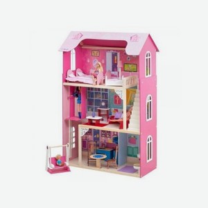 Дом кукольный Paremo, для Барби Муза (16 пред.мебели, лестница, лифт, качели)