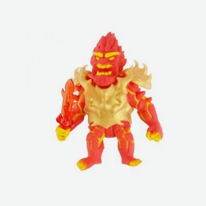 Фигурка тянущаяся 1Toy Monster Flex Combat Огненный монстр с раскаленным мечом 15 см
