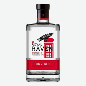 Джин Royal Raven Dry, 0.5л Россия