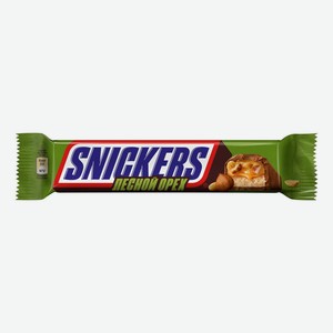 Батончик Snickers шоколадный с лесным орехом-карамелью-нугой 81 г