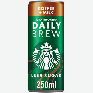 Кофе Кофейный напиток Starbucks Daily Brew 0.25л.