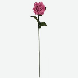 Цветок искусственный Роза цвет: темно-розовый, 71 см