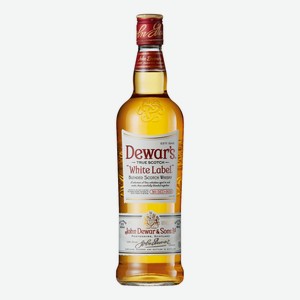 Виски шотландский Dewar s White Label, 0.5л Великобритания