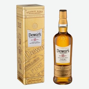 Виски шотландский Dewar s The Monarch 15 лет в подарочной упаковке, 0.75л Великобритания