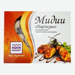 Мидии Aqua produkt в соусе пармезан 180 г