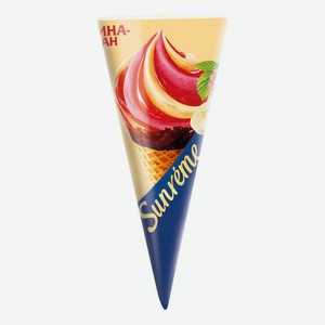 Мороженое пломбир Sunreme с малиной-бананом БЗМЖ 78 г