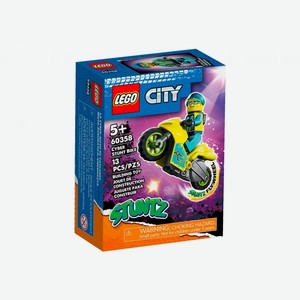 Конструктор LEGO City 60358 Лего Город  Кибер трюковый байк 