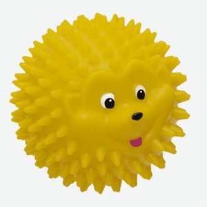 Tappi игрушка для собак Мяч - ежик,желтый (Ø 8.3см)