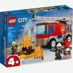 Конструктор LEGO City 60280 Лего Город  Пожарная машина с лестницей 