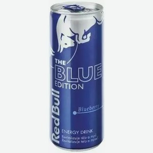 Энергетический б/а напиток RED BULL BLUE EDITION Ж/Б. 0,355Л