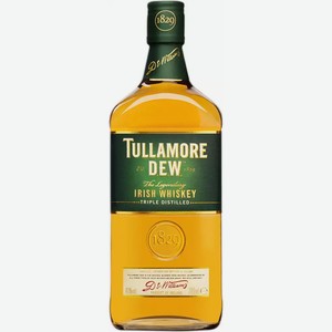 Виски ирландский купажированный ТАЛМОР ДЬЮ 40% 0,7Л