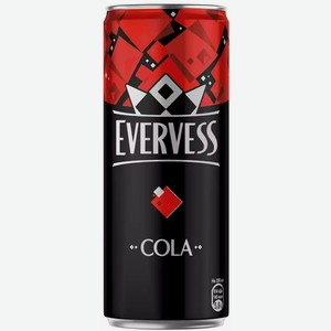 Напиток Evervess Cola Газ. Ж/б. 0,33л