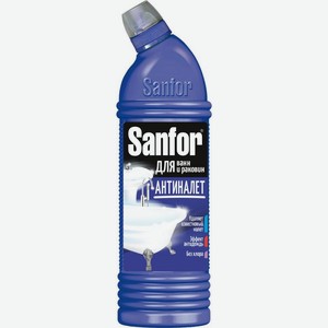 Чистящее средство для ванн и сантехники Sanfor Лимон 750мл в магазине Магнит Косметик