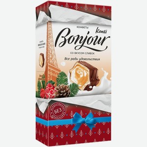 Конфеты Bonjour Konti со вкусом сливок, 80г