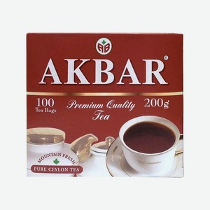 Чай черный цейлонский Akbar Mountain Fresh