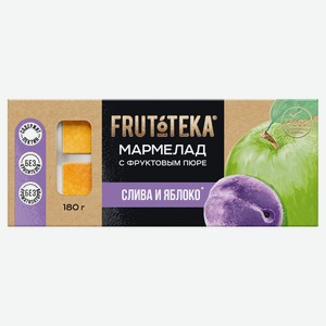Мармелад Frutoteka желейно-фруктовый Ассорти, 180 г