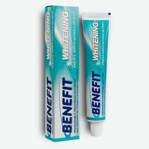 Зубная паста Benefit отбеливающая, 75 мл