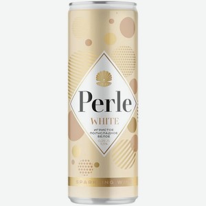 Вино игристое Ла Петит Перле белое полусладкое 11.5% 250мл