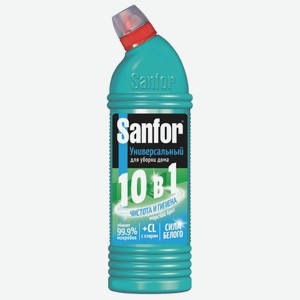 Чистящее средство «Sanfor» Универсальное, «Морской бриз», 10в1, 750 мл