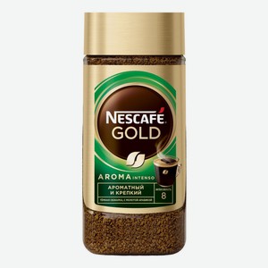 Кофе Nescafe Gold Aroma Intenso молотый в растворимом 85 г
