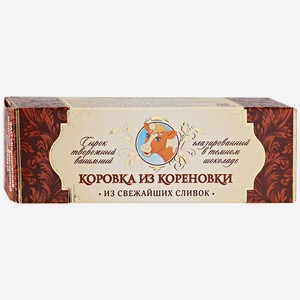 Сырок глазированный Коровка из Кореновки в темном шоколаде 23%