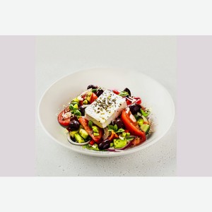 Салат Эль Греко с овощами и тофу