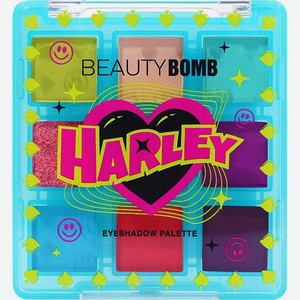 Палетка теней Beauty Bomb Eyeshadow palette Harley тон 01