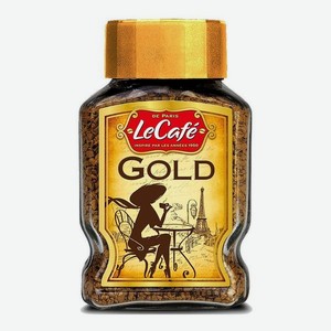 Кофе раств LE CAFE Gold сублимированный 95г с/б