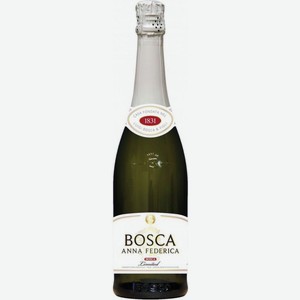 Напиток алкогольный Bosca Анна Федерика лимитед плодовый белый полусладкий газированный 7.5% 0.75л