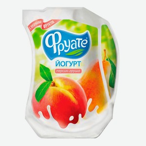 Йогурт фруате 950 г 1, 5% питьевой персик груша ку