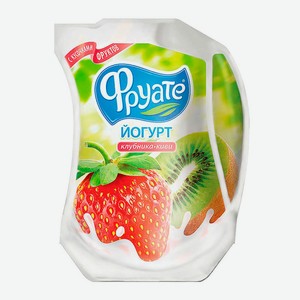 Йогурт питьевой Фруате клубника-киви 950г 1,5%