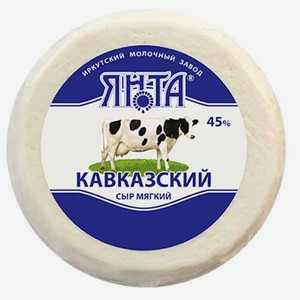 Сыр мягкий Кавказский 45%, вес