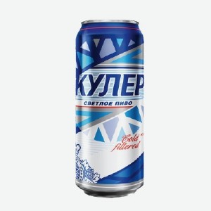 Пиво  Балтика Кулер , светлое 4,7%, 0,45 л