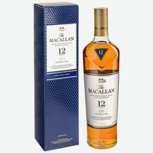 Виски шотландский Macallan Double Cask 12 лет в подарочной упаковке, 0.7л Великобритания