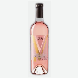 Вино  Вилла Крым , мускат ривьера розовое полусладкое, шардоне белое сухое, мерло, каберне красное сухое, 10,5-12,5%, 0,75 л