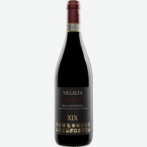 Вино Villalta Amarone della Valpolicella красное полусухое 14.5% 0.75л