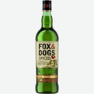 Настойка Fox & Dogs Спайсд на основе виски полусладкая 35% 700мл