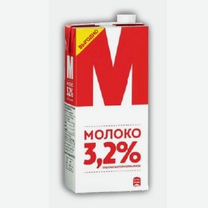 Молоко  Лианозовское , 3,2%, 0,925 л