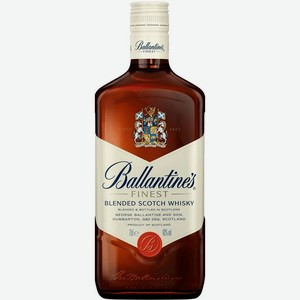 Виски Ballantines finest шотландский купажированный 40% 0.75л