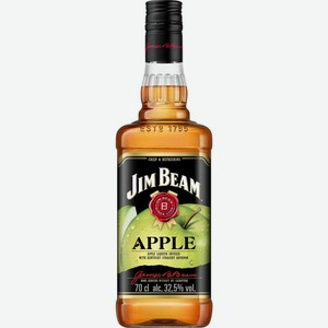 Напиток спиртной JIM BEAM Джим Бим Эппл алк.32,5%, Испания, 0.7 L