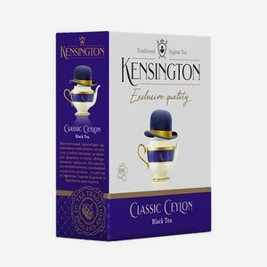 Чай черный Kensington Classic Ceylon в пакетиках, 25 шт