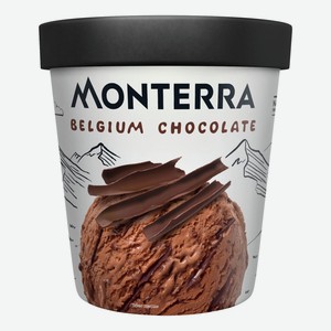 Мороженое сливочное Monterra с шоколадом БЗМЖ 276 г